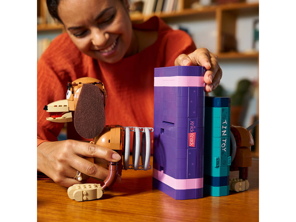 Lego Disney Toy Story: Sujetalibros de Slinky