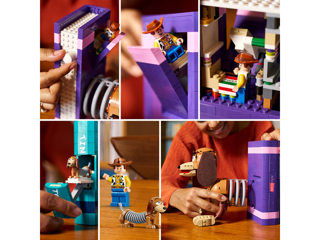 Lego Disney Toy Story: Sujetalibros de Slinky