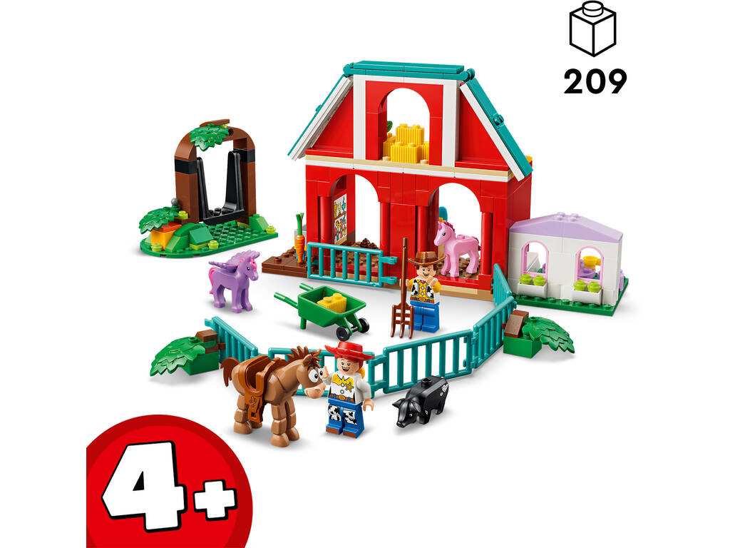 Lego Disney Pixar Toy Story 5 Blaze Pferderanch - imagen 2