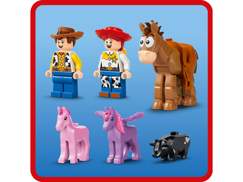 Lego Disney Pixar Toy Story 5 Blaze Pferderanch - imagen 6