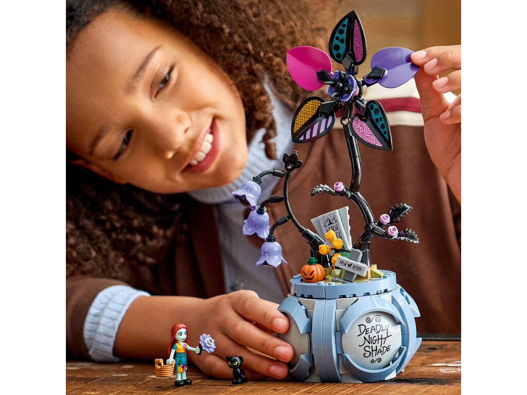 Lego Disney Pesadilla Antes de Navidad Maceta de Sally