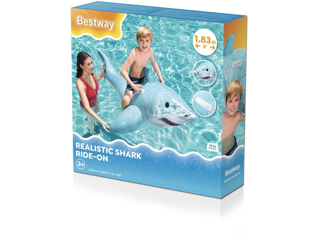 Tiburón Hinchable de 183x102 cm Bestway 41405