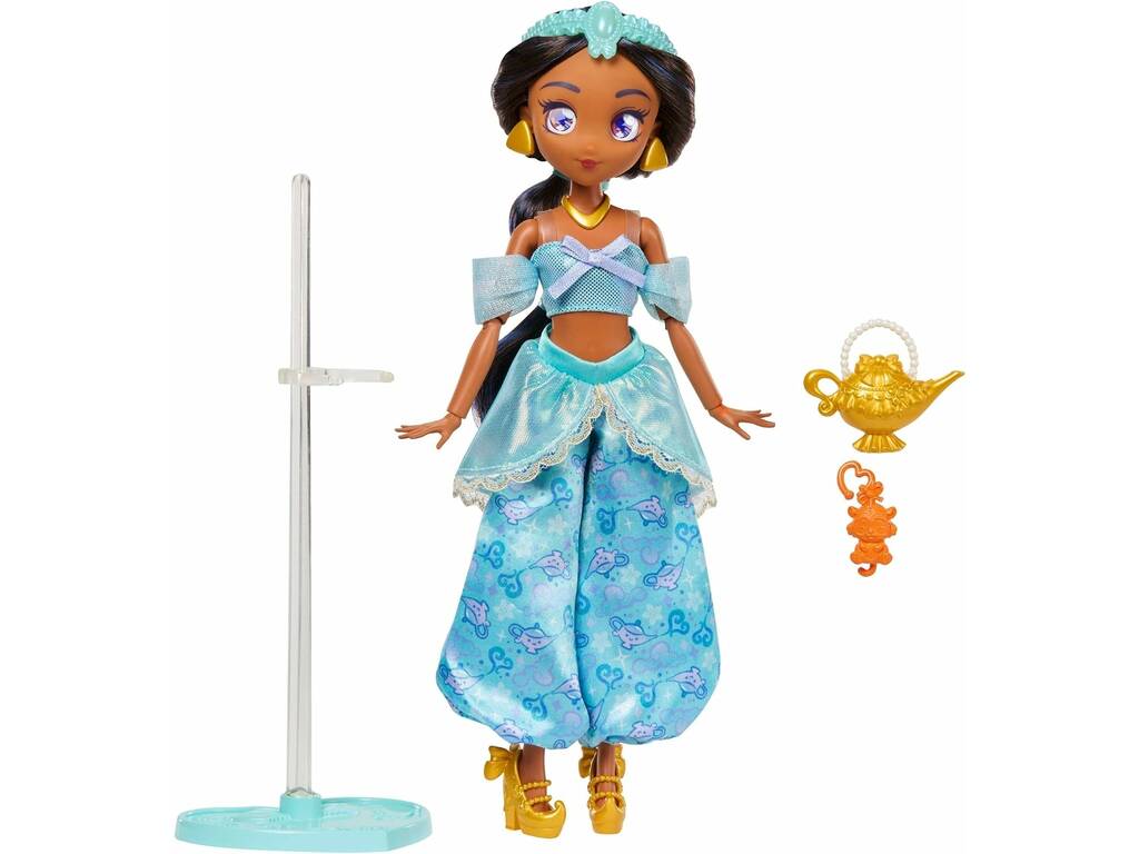 Disney Collector Muñeca Jasmín Anime de 23 cm
