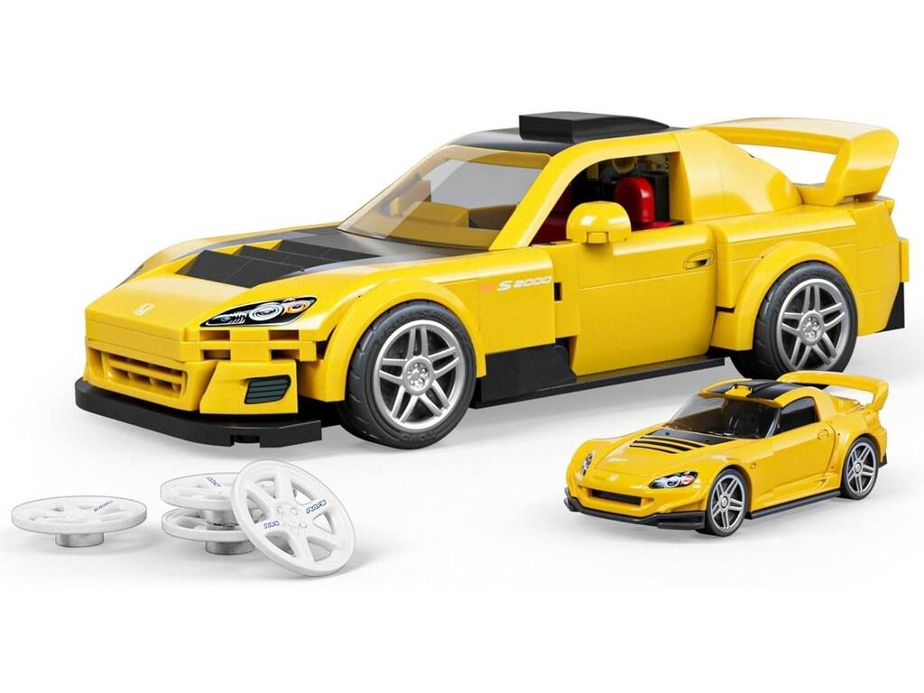 Hot Wheels Speed Series Mattel Brick Shop 07 Honda S2000 de 257 Piezas