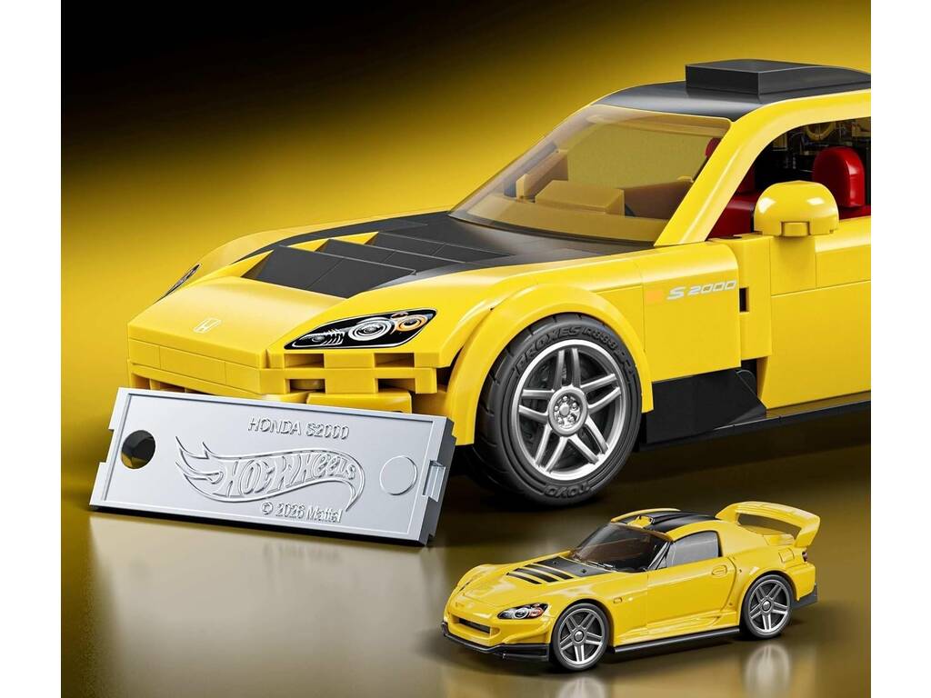Hot Wheels Speed Series Mattel Brick Shop 07 Honda S2000 de 257 Piezas