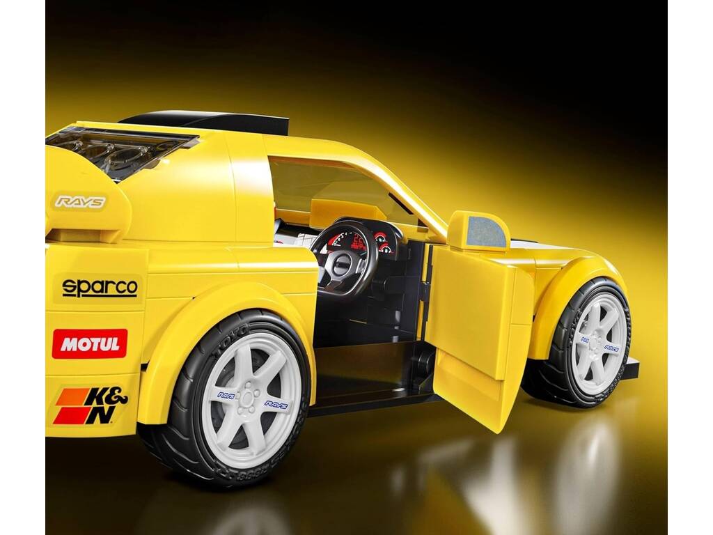 Hot Wheels Speed Series Mattel Brick Shop 07 Honda S2000 de 257 Piezas
