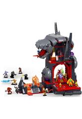 Masters of the Universe Kampf um die Schlangenfestung mit 634 Teilen und 12 Nanoworld-Figuren