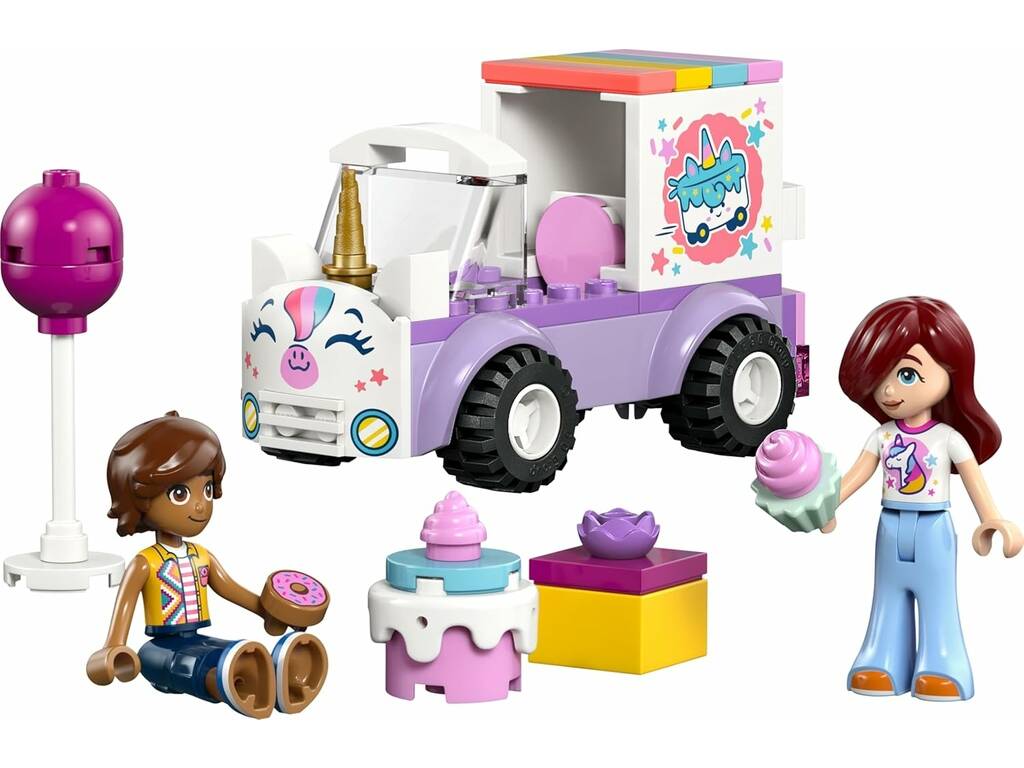 Lego Friends Coche Unicornio de Reparto de Pasteles