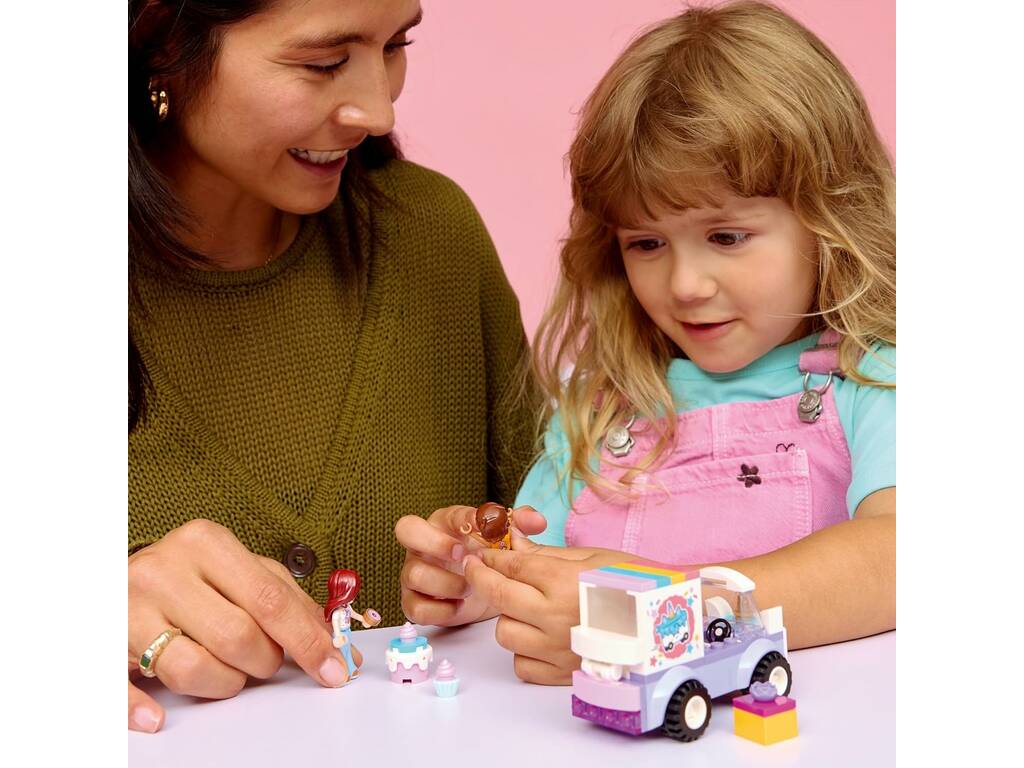 Lego Friends Coche Unicornio de Reparto de Pasteles
