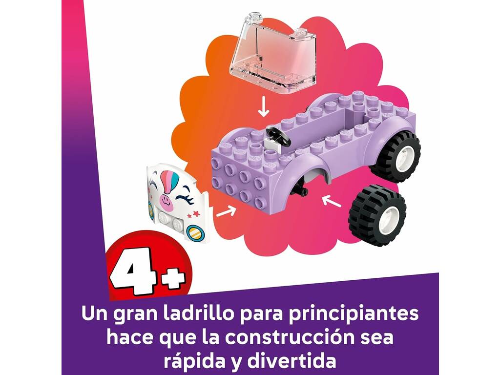 Lego Friends Coche Unicornio de Reparto de Pasteles