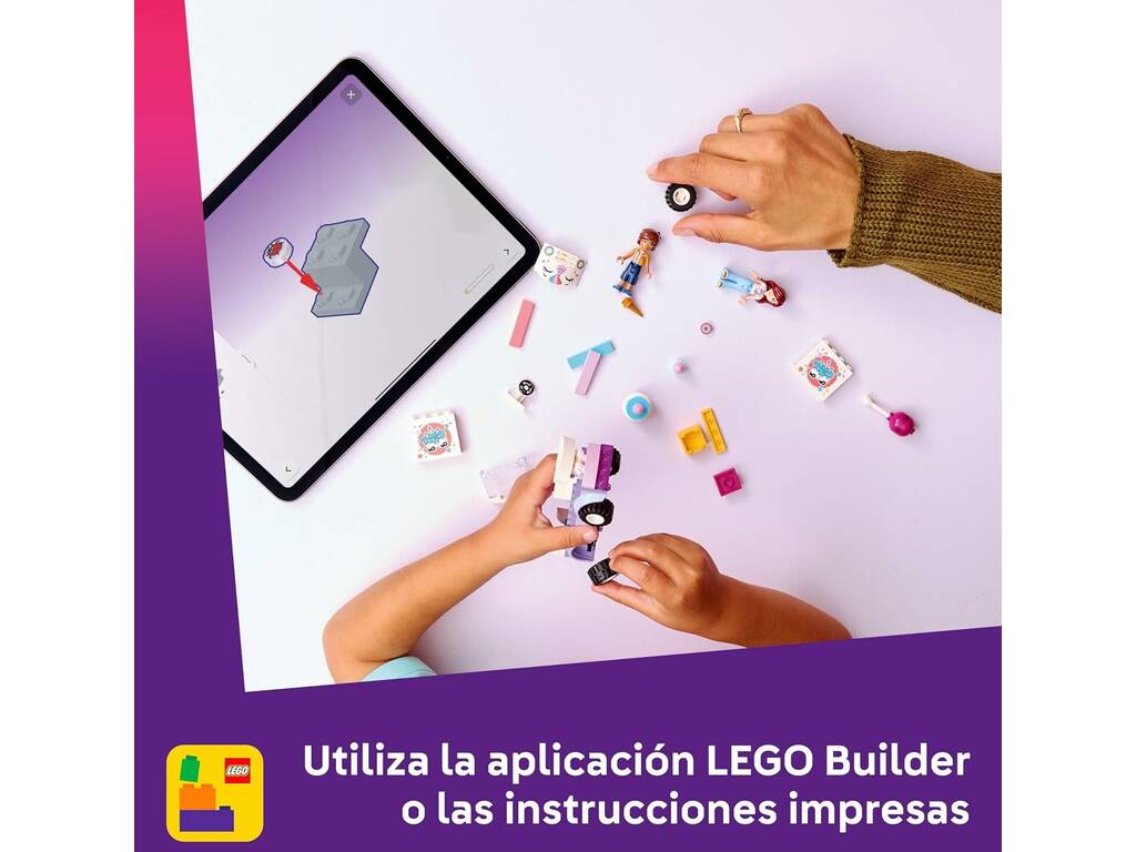 Lego Friends Coche Unicornio de Reparto de Pasteles