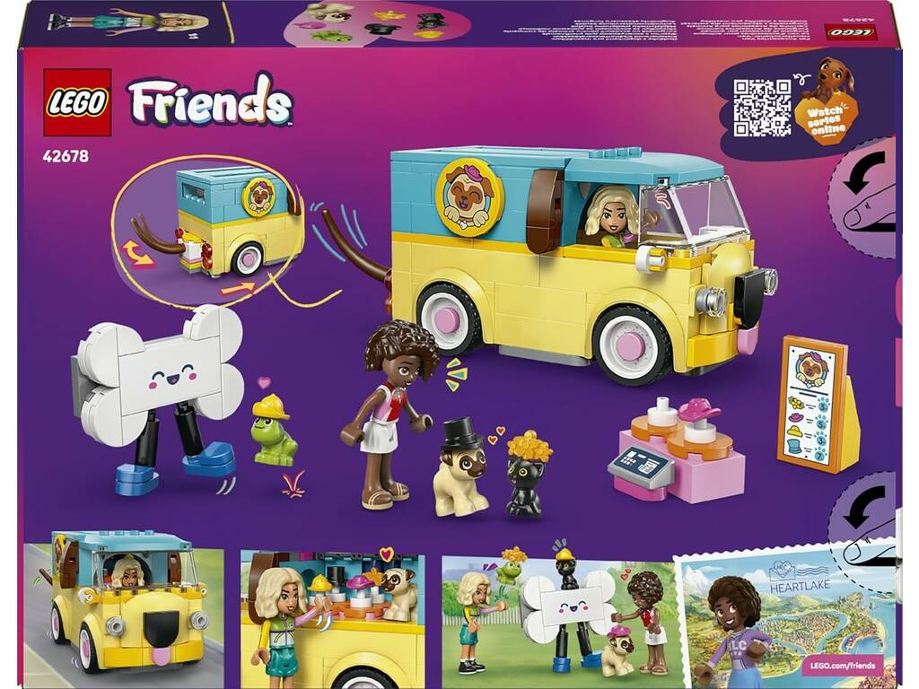 Lego Friends Furgoneta de Accesorios Caninos