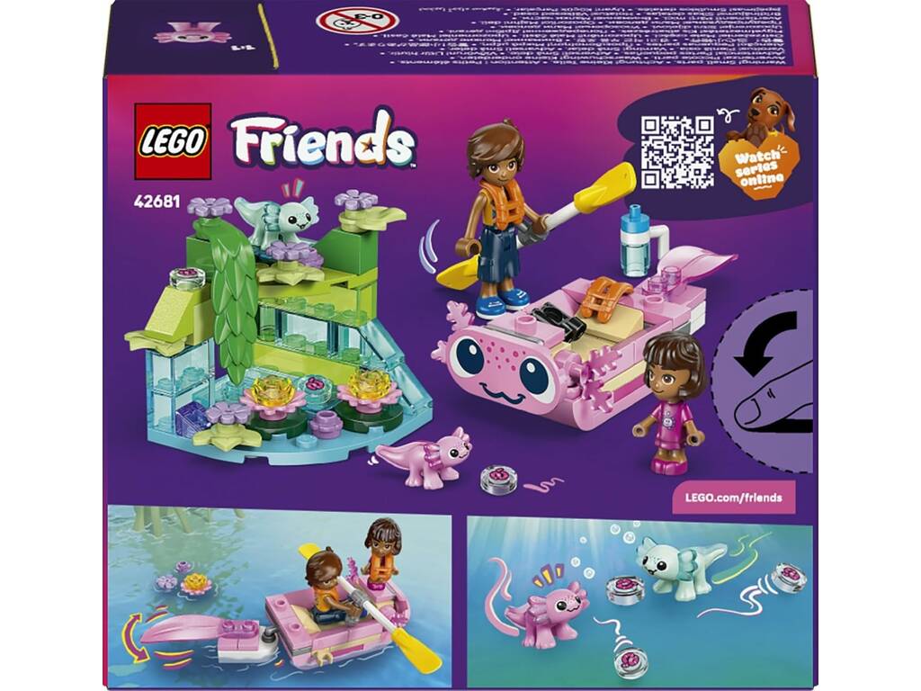 Lego Friends Aventures sur le bateau Ajolote
