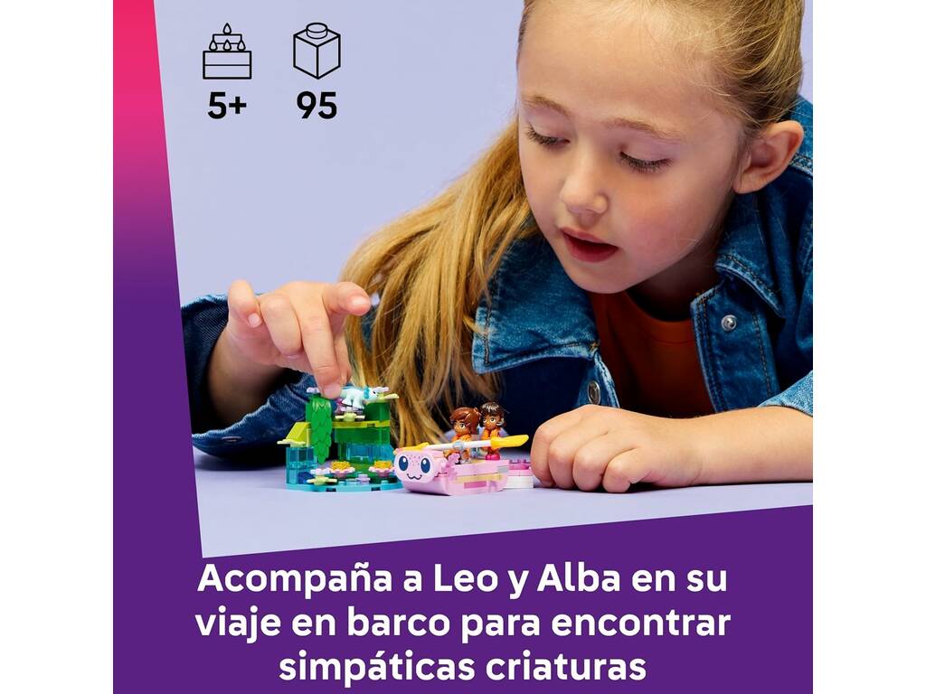 Lego Friends Aventures sur le bateau Ajolote