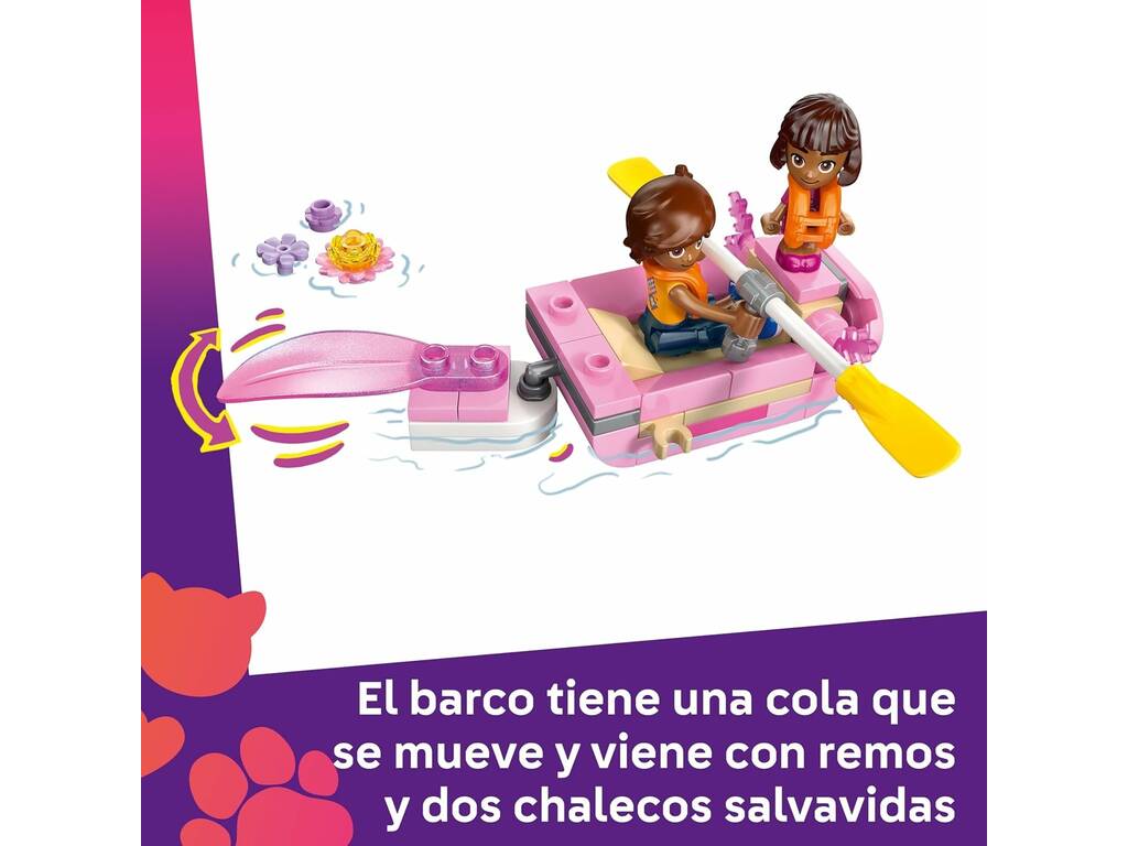 Lego Friends Aventures sur le bateau Ajolote
