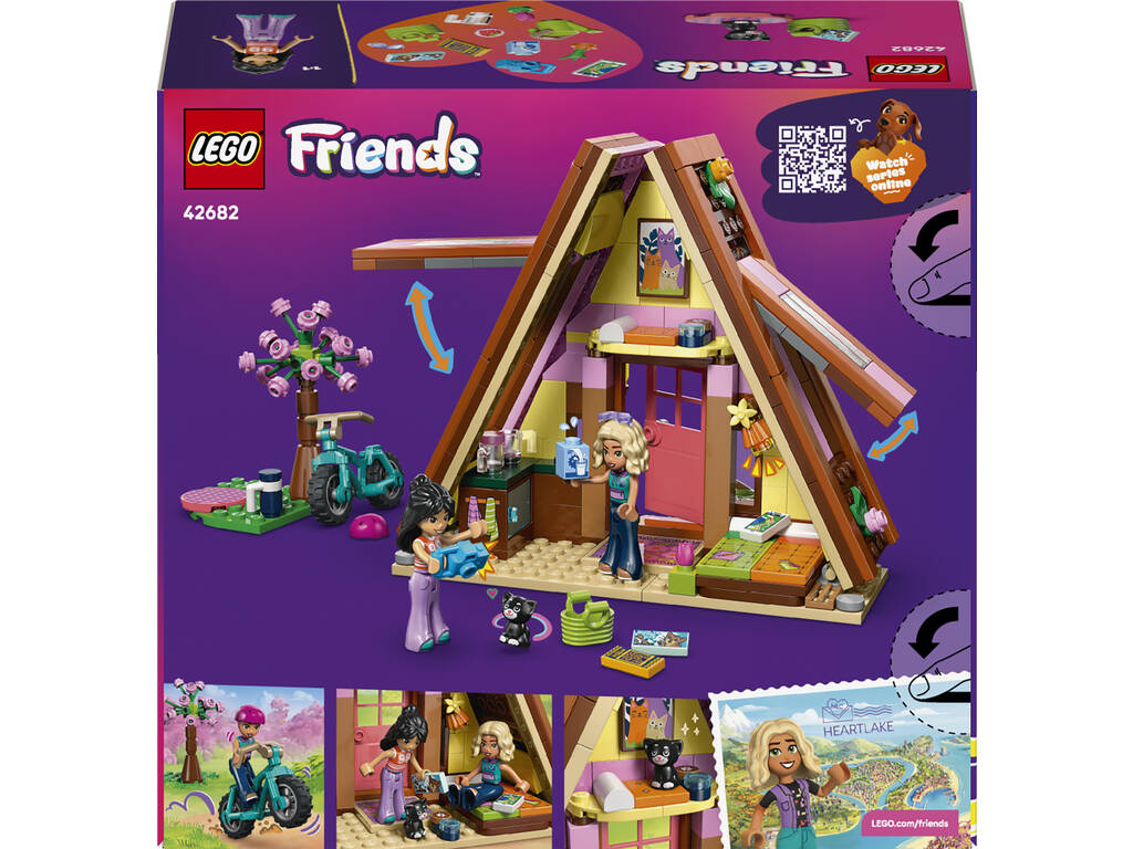 Lego Friends Capanna Glamping nella Natura