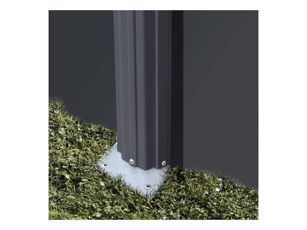 Piscina Redonda Aspeto Antracite 350 x 120 cm Gre KIT350GY