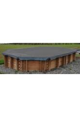 Couverture d'hiver pour piscines en bois Papaya Gre CIWPPAPA