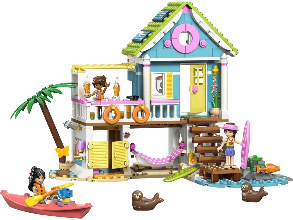Lego Friends Maison sur la plage avec phoques