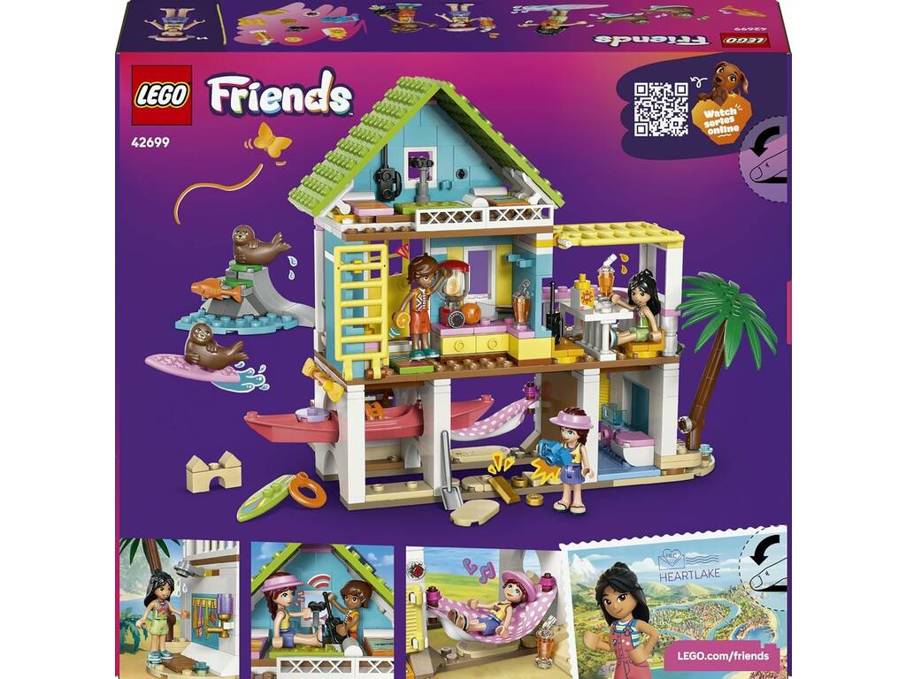 Lego Friends Maison sur la plage avec phoques
