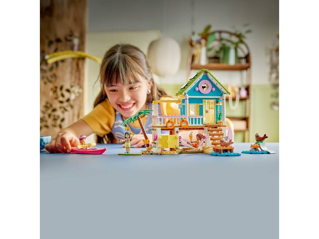 Lego Friends Maison sur la plage avec phoques