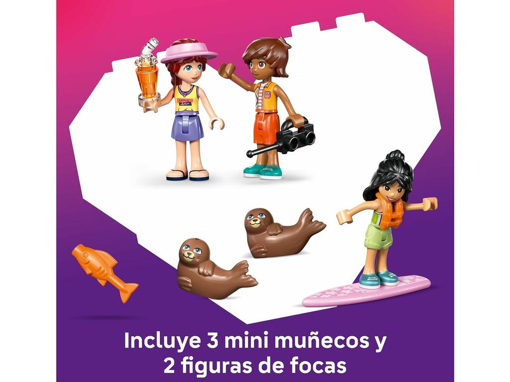 Lego Friends Maison sur la plage avec phoques
