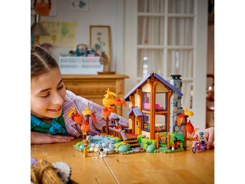 Lego Friends Chalet d'automne douillet dans la forêt