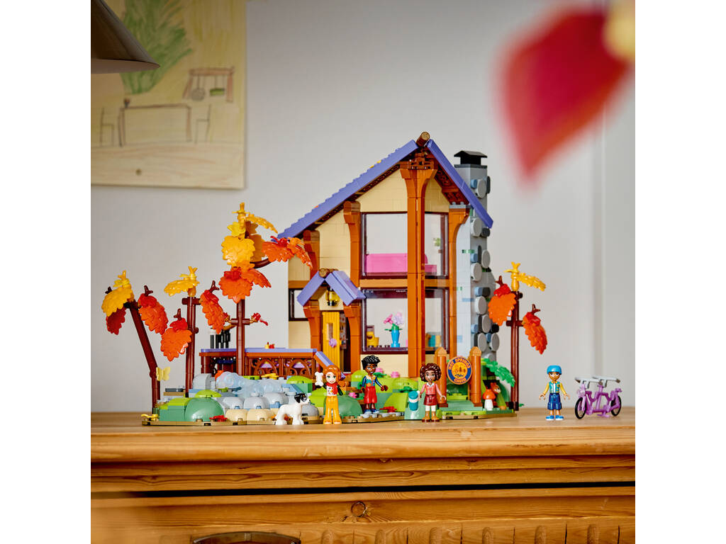 Lego Friends Chalet d'automne douillet dans la forêt