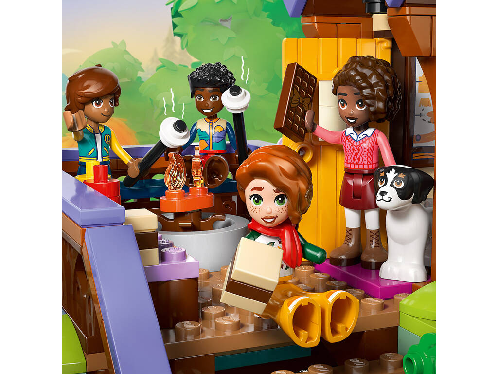 Lego Friends Chalet d'automne douillet dans la forêt