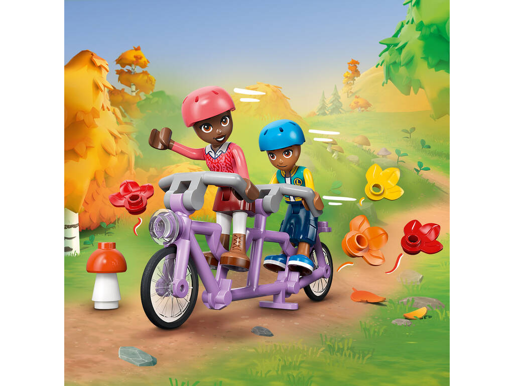 Lego Friends Chalet d'automne douillet dans la forêt