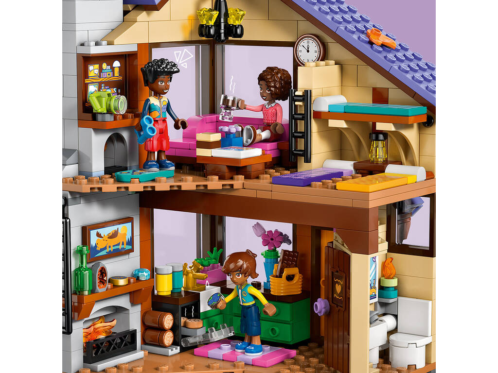 Lego Friends Chalet d'automne douillet dans la forêt