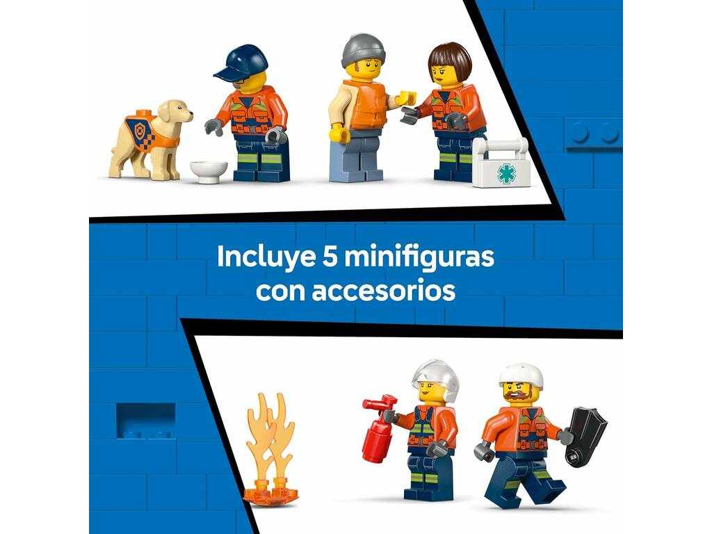 Lego City Barco y Helicóptero de Rescate de Guardacostas