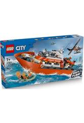 Lego City Barca e elicottero di soccorso della guardia costiera