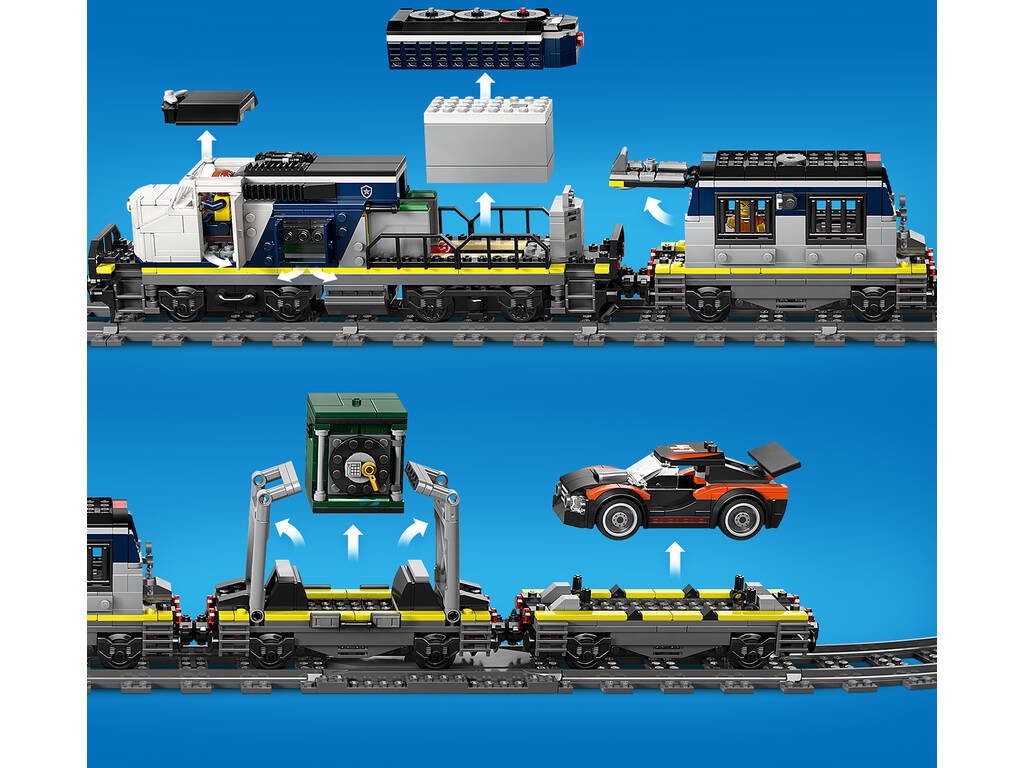 Lego City Asalto al Tren de Policía