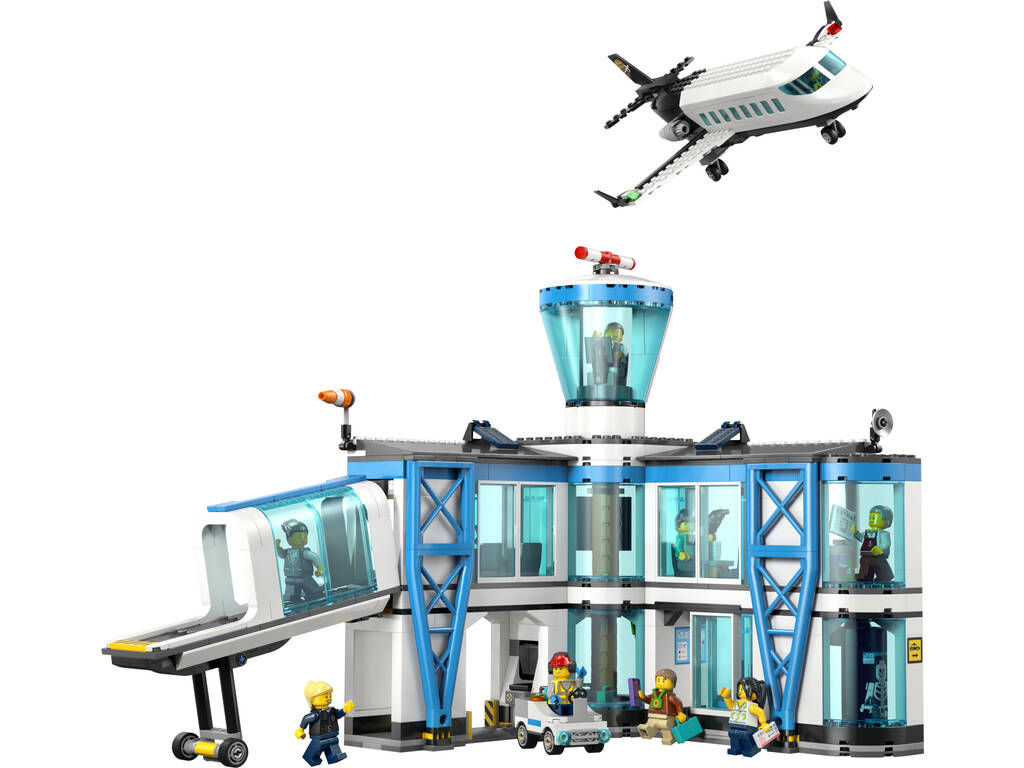 Lego City Aéroport avec avion