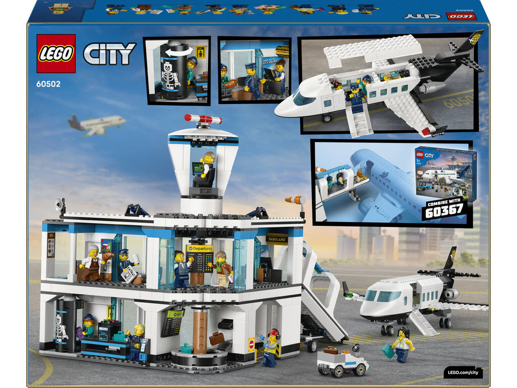 Lego City Aéroport avec avion