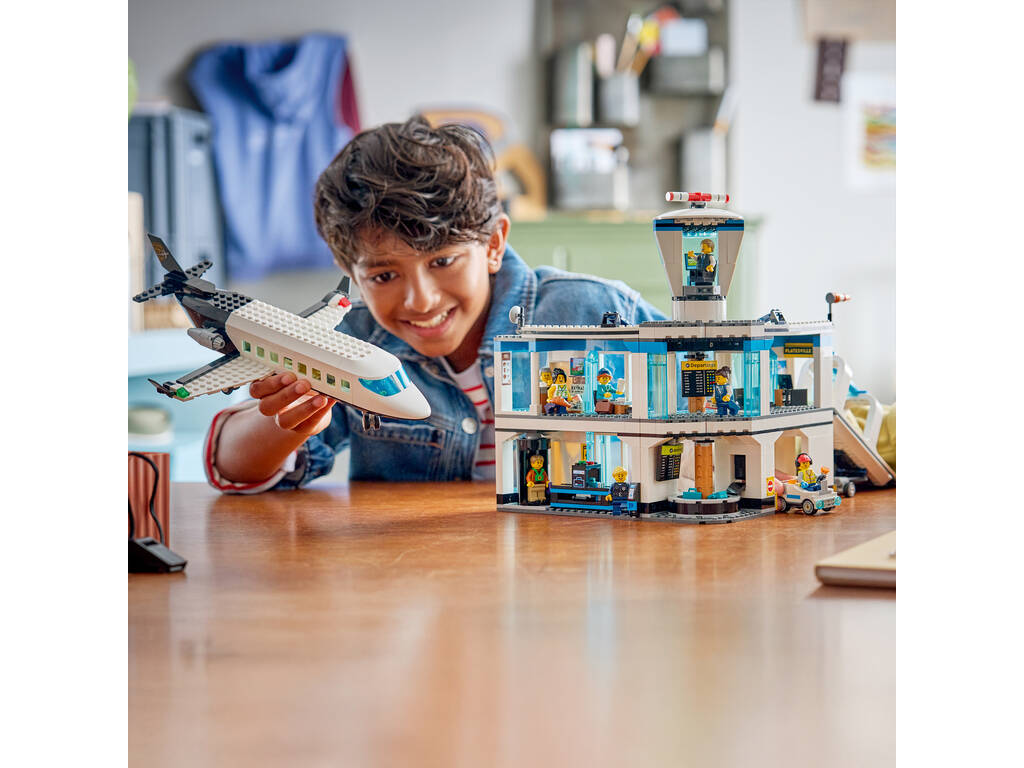 Lego City Aéroport avec avion