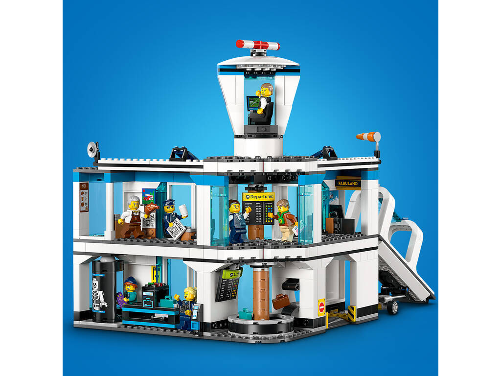 Lego City Aéroport avec avion