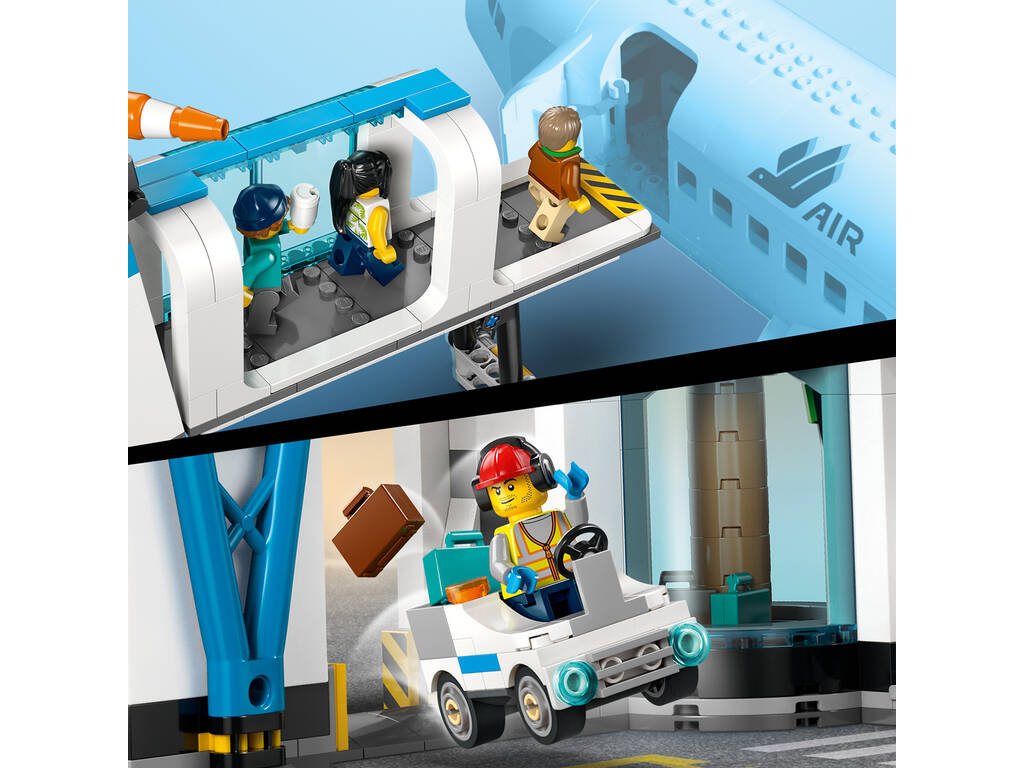 Lego City Aéroport avec avion