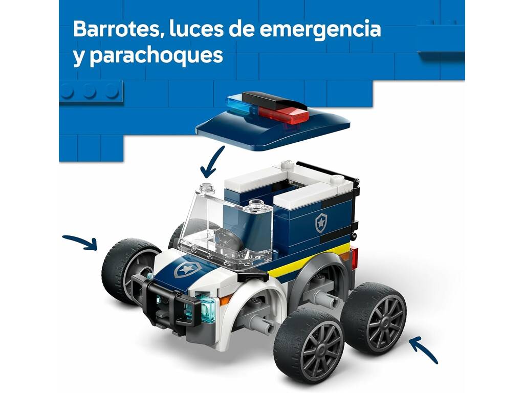 Lego City Rides Vehículos: Furgoneta de Policía