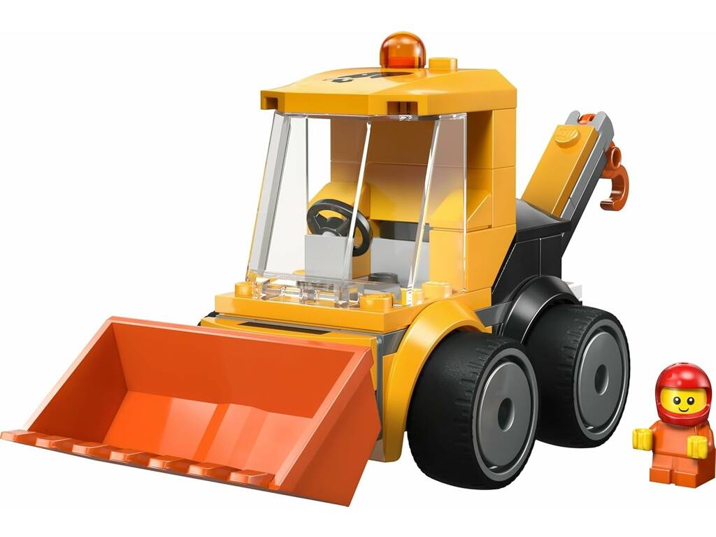 Lego City Rides Vehículos: Cargadora de Obra