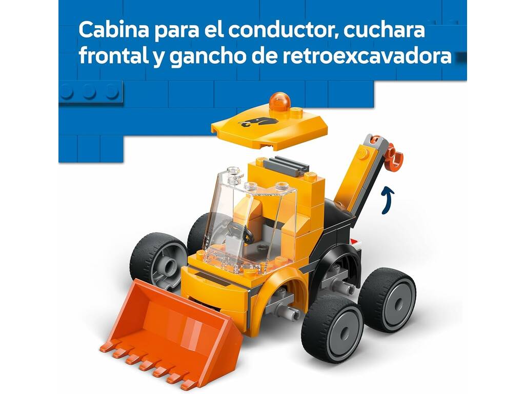 Lego City Rides Vehículos: Cargadora de Obra