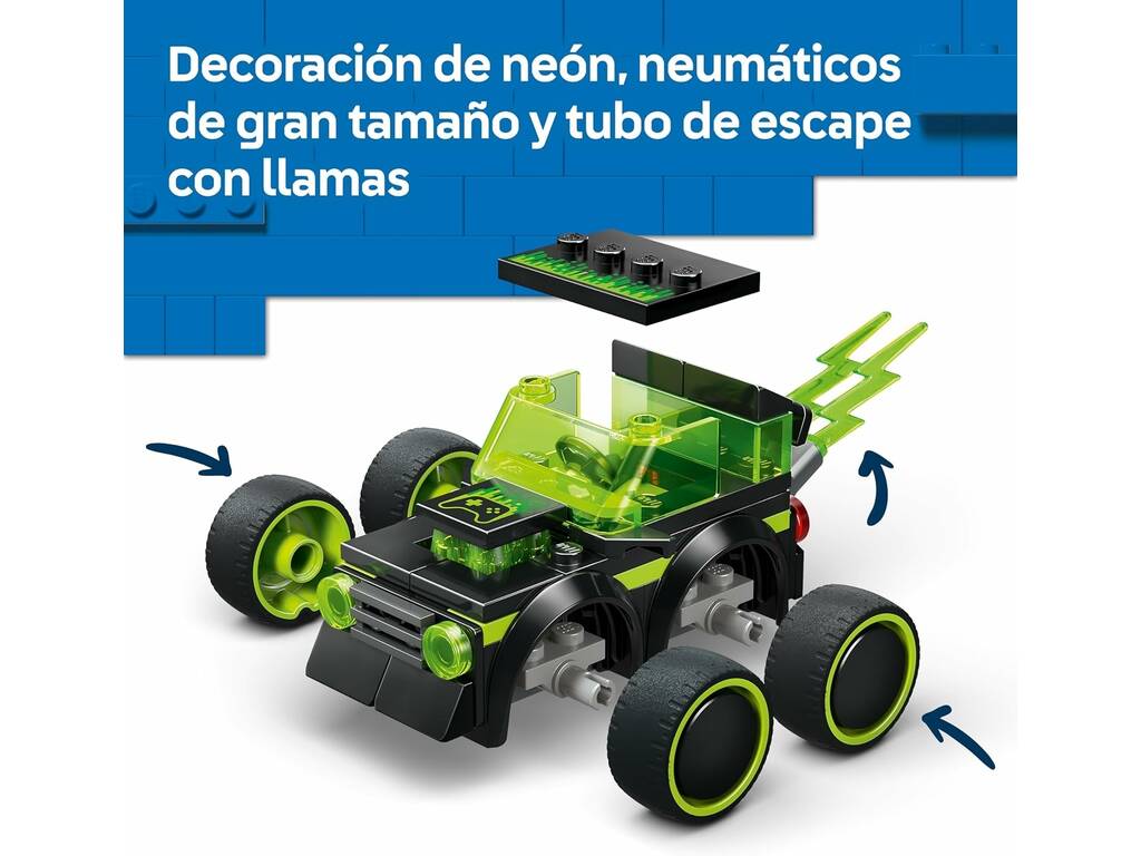 Lego City Rides Vehículos: Coche de Carreras de Videojuegos