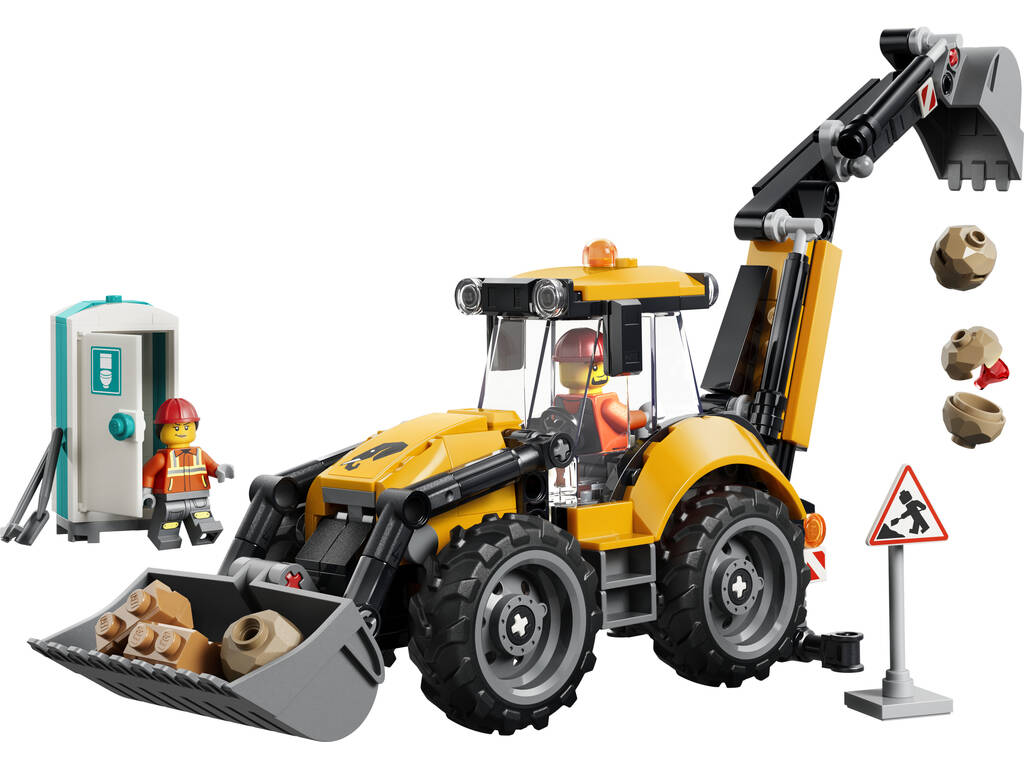 Lego City Chargeuse-pelleteuse jaune