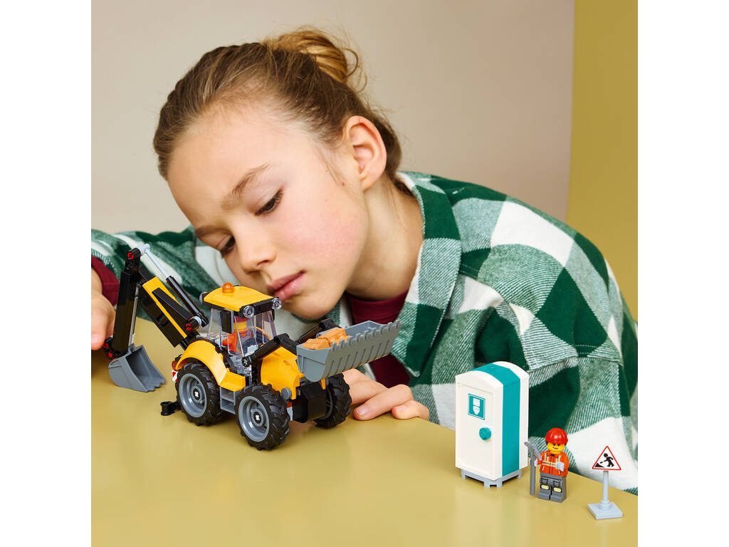 Lego City Chargeuse-pelleteuse jaune