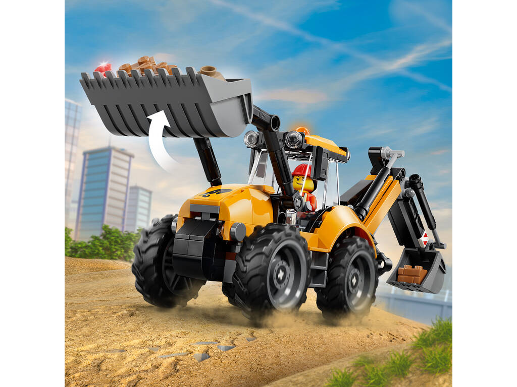 Lego City Chargeuse-pelleteuse jaune