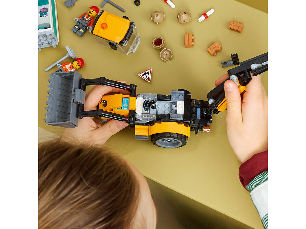 Lego City Chargeuse-pelleteuse jaune