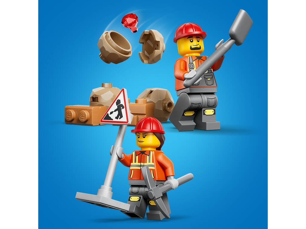 Lego City Chargeuse-pelleteuse jaune