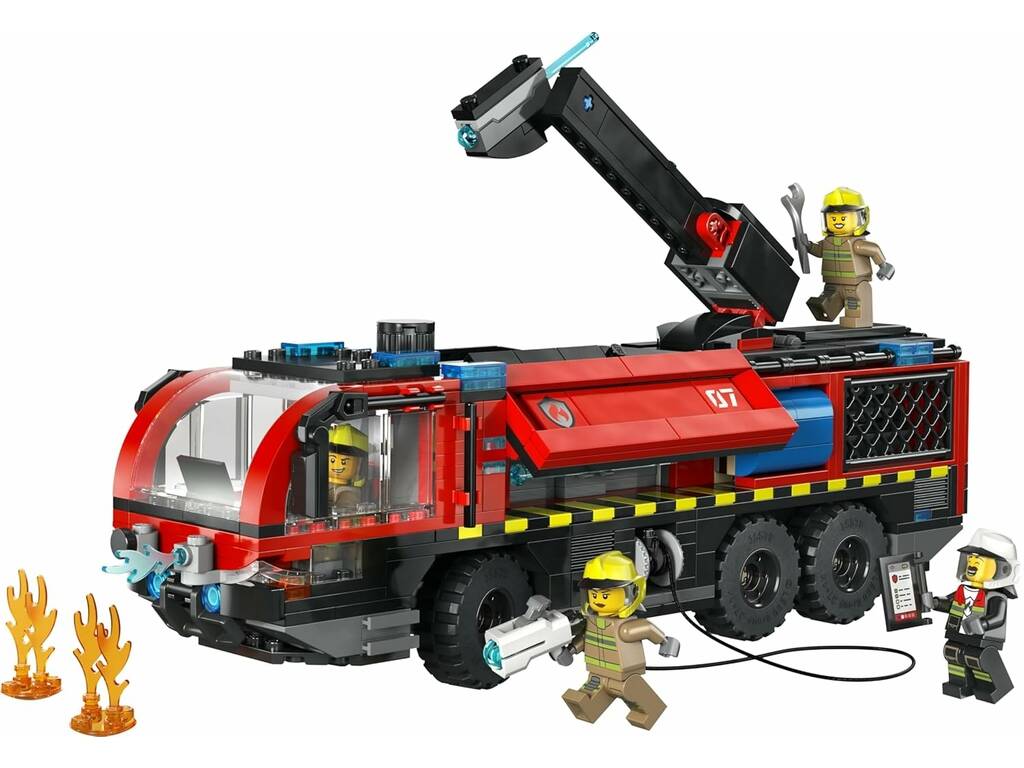 Lego City Camión de Bomberos Aeroportuario