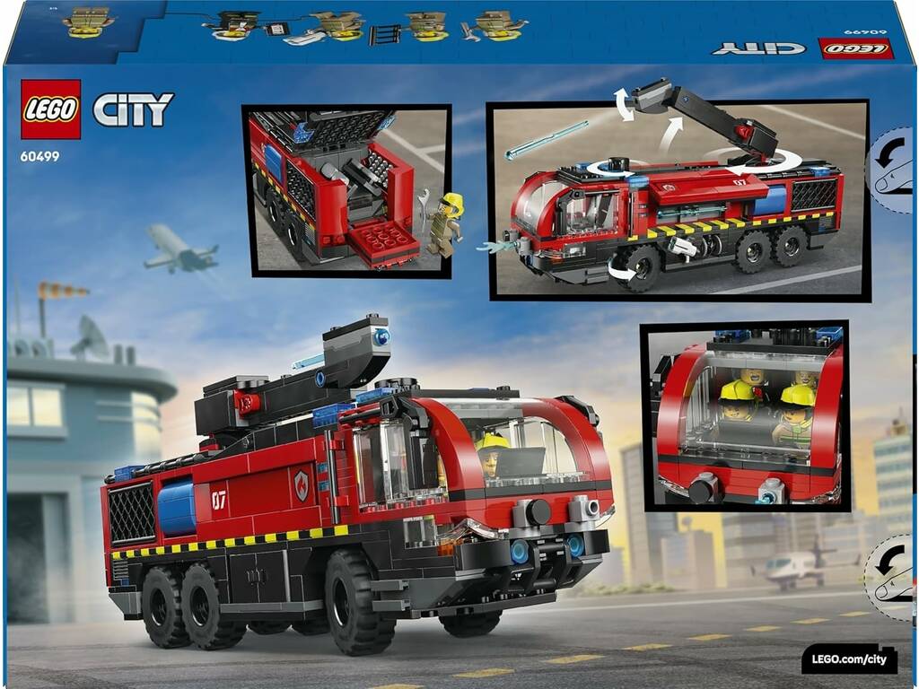 Lego City Camión de Bomberos Aeroportuario